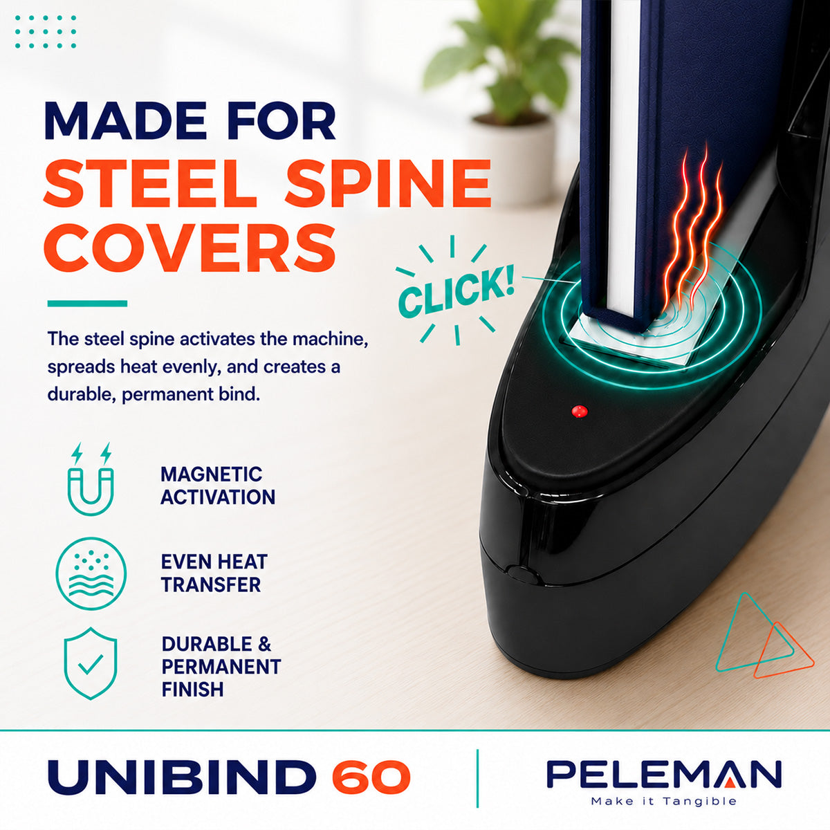 Thermal Binding Machine Unibind 60 Deluxe Black
