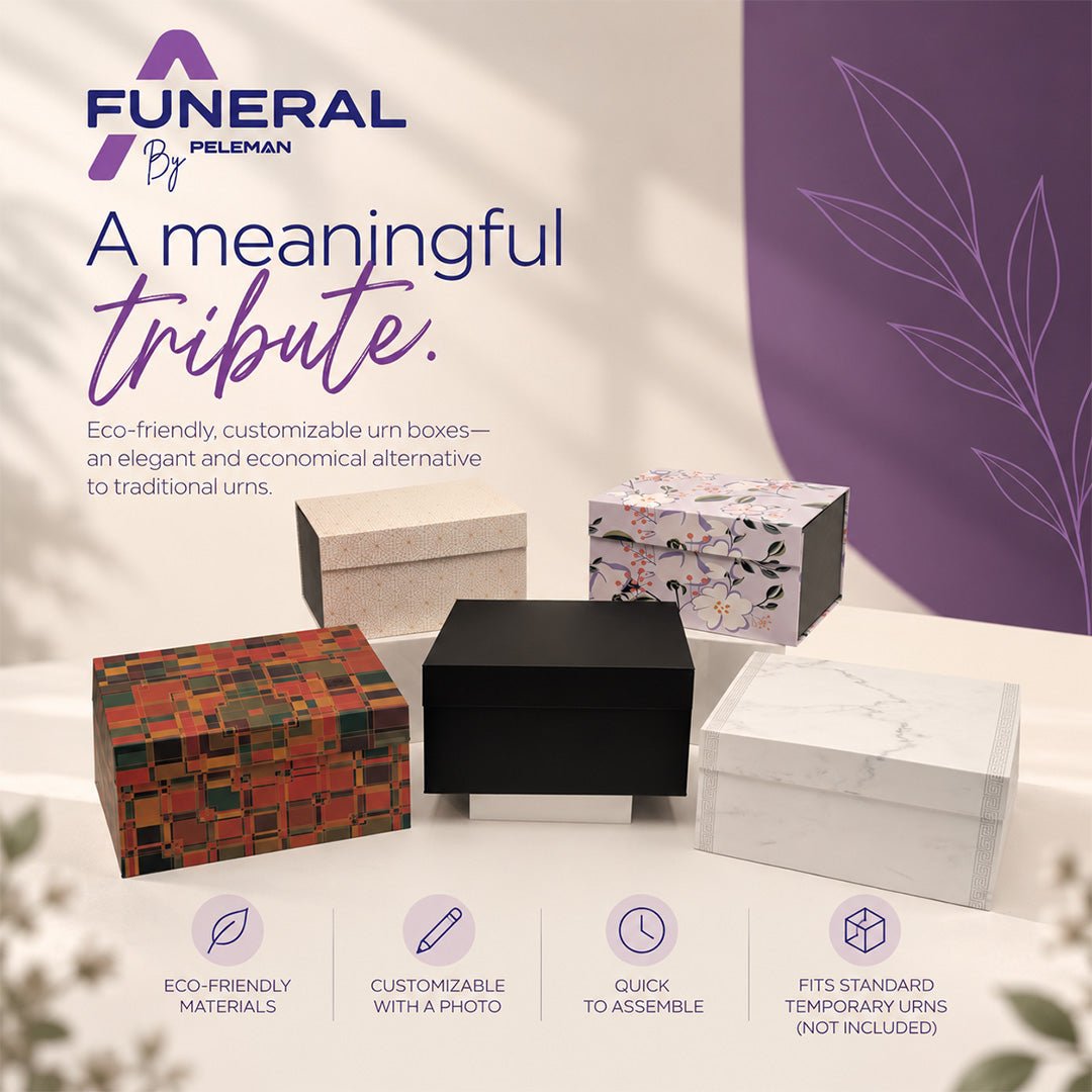Urn Boxes (10 Pack) - Peleman Industries Inc. - Standard Black -