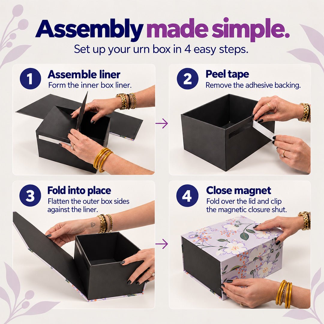 Urn Boxes (10 Pack) - Peleman Industries Inc. - Standard Black -