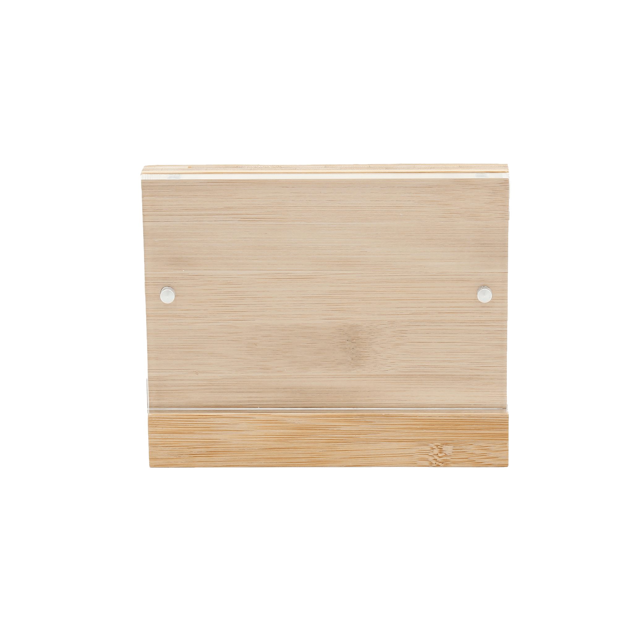 4x6 Bamboo Acrylic Frame (10 Pack) - Peleman Industries Inc. - 