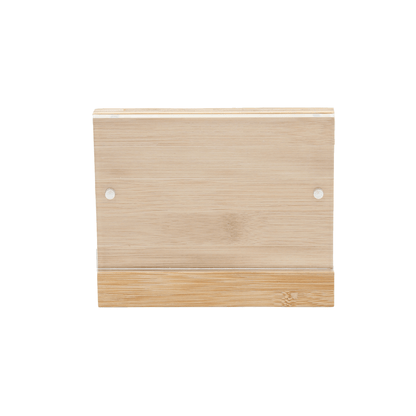 4x6 Bamboo Acrylic Frame (10 Pack) - Peleman Industries Inc. - 