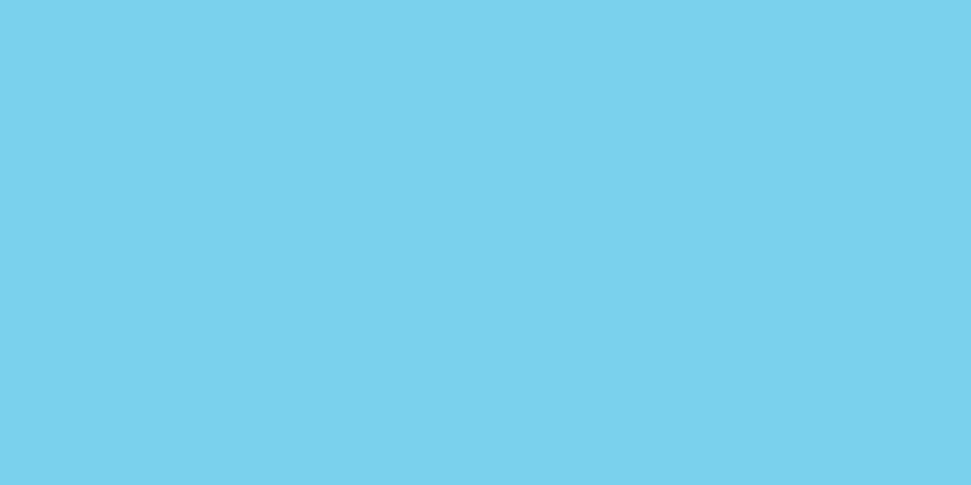 Solid light blue color swatch