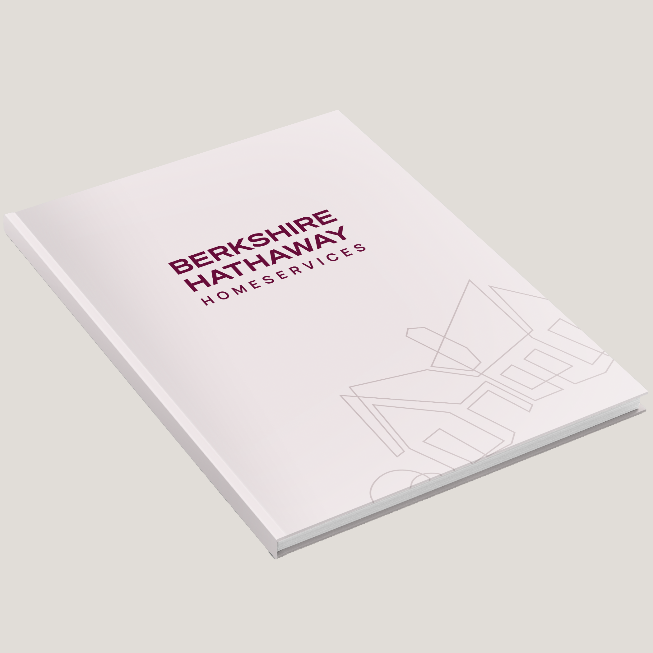 BHHS Rose- Lay Flat HARDCOVER Soft Touch (10 Pack)