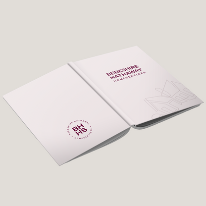 BHHS Rose- Lay Flat HARDCOVER Soft Touch (10 Pack)