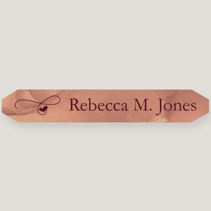 Name Bar Print in Plates (10 Pack)