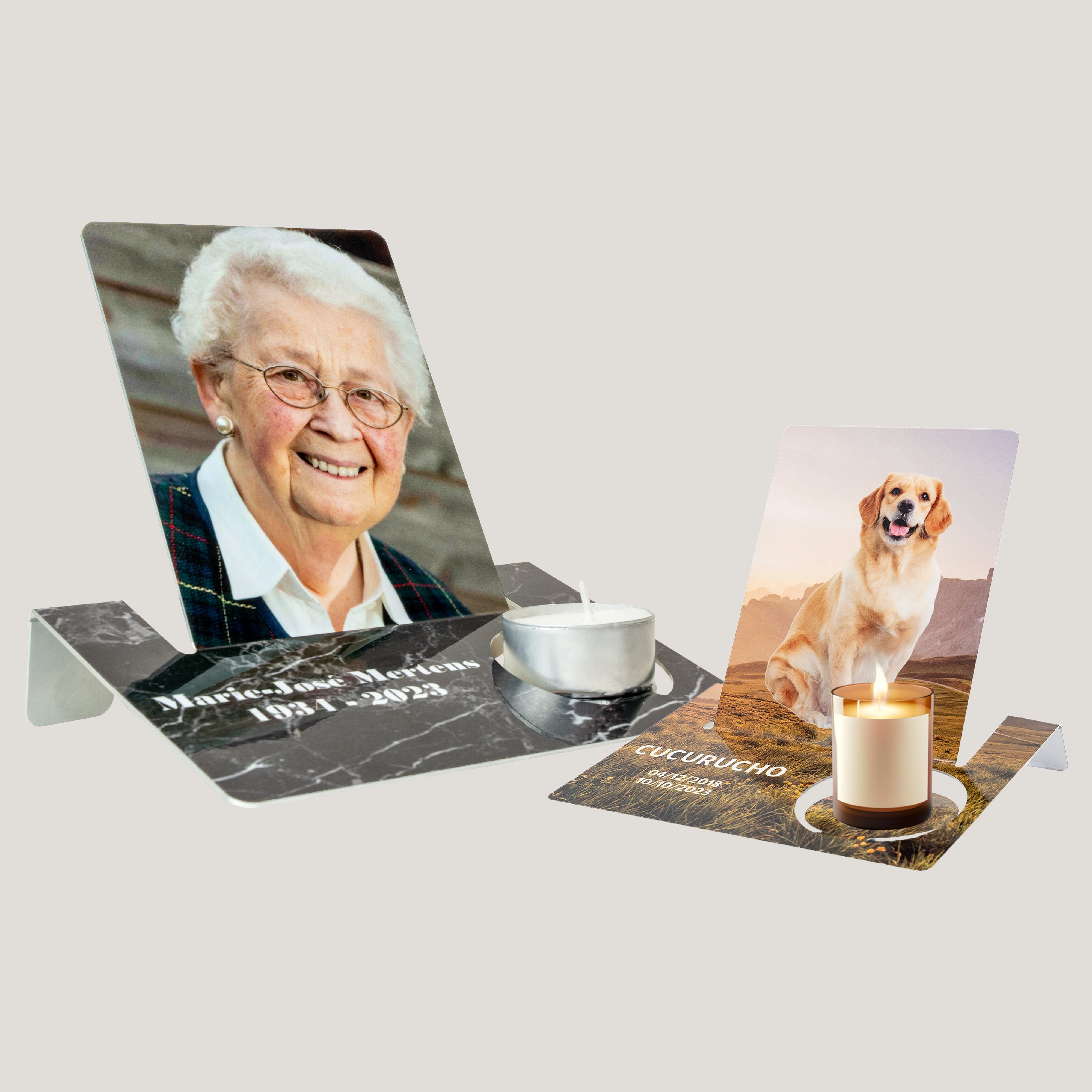 Candle Holder Print in Plates (10 Pack)