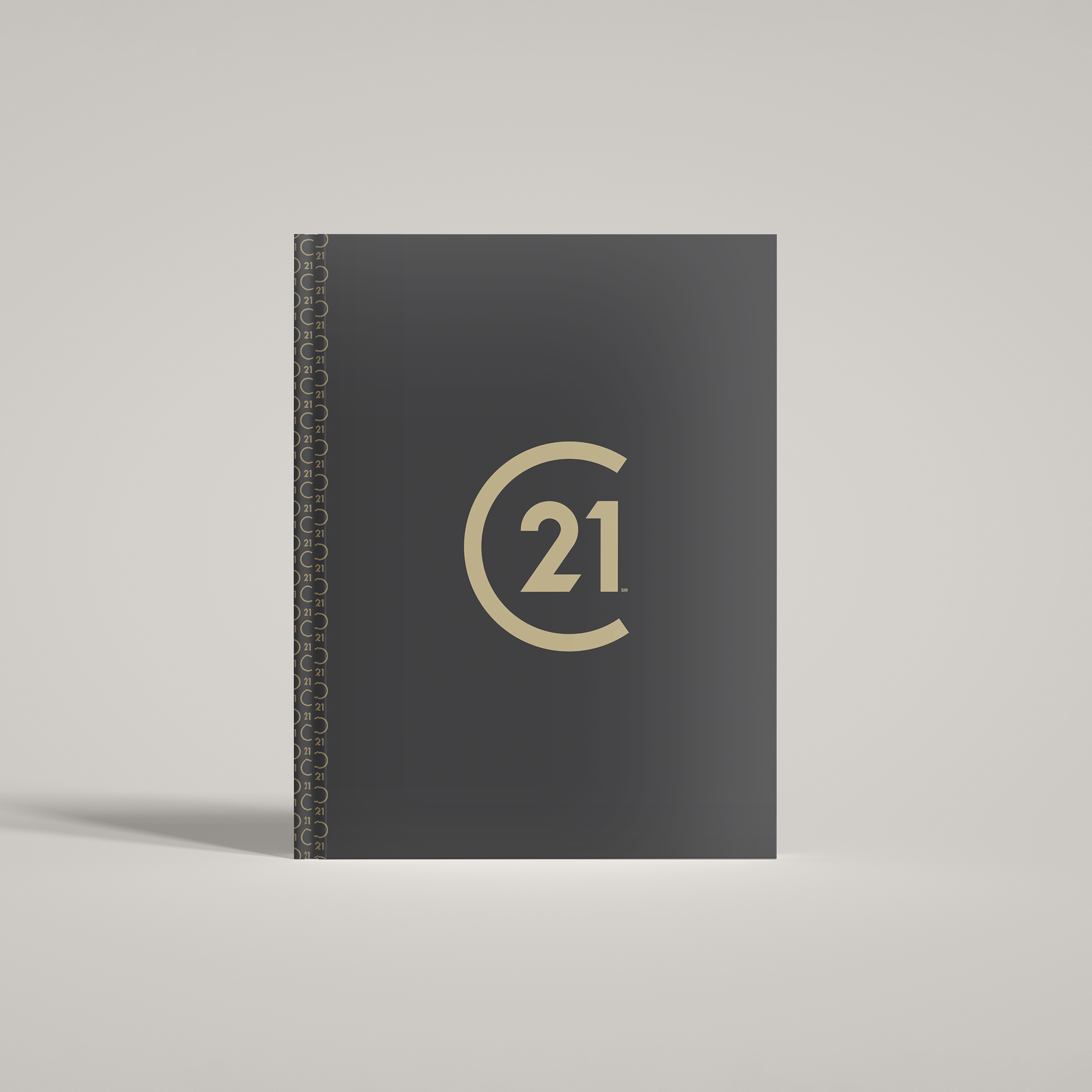 C21 Charcoal- Lay Flat HARDCOVER Soft Touch (10 Pack)
