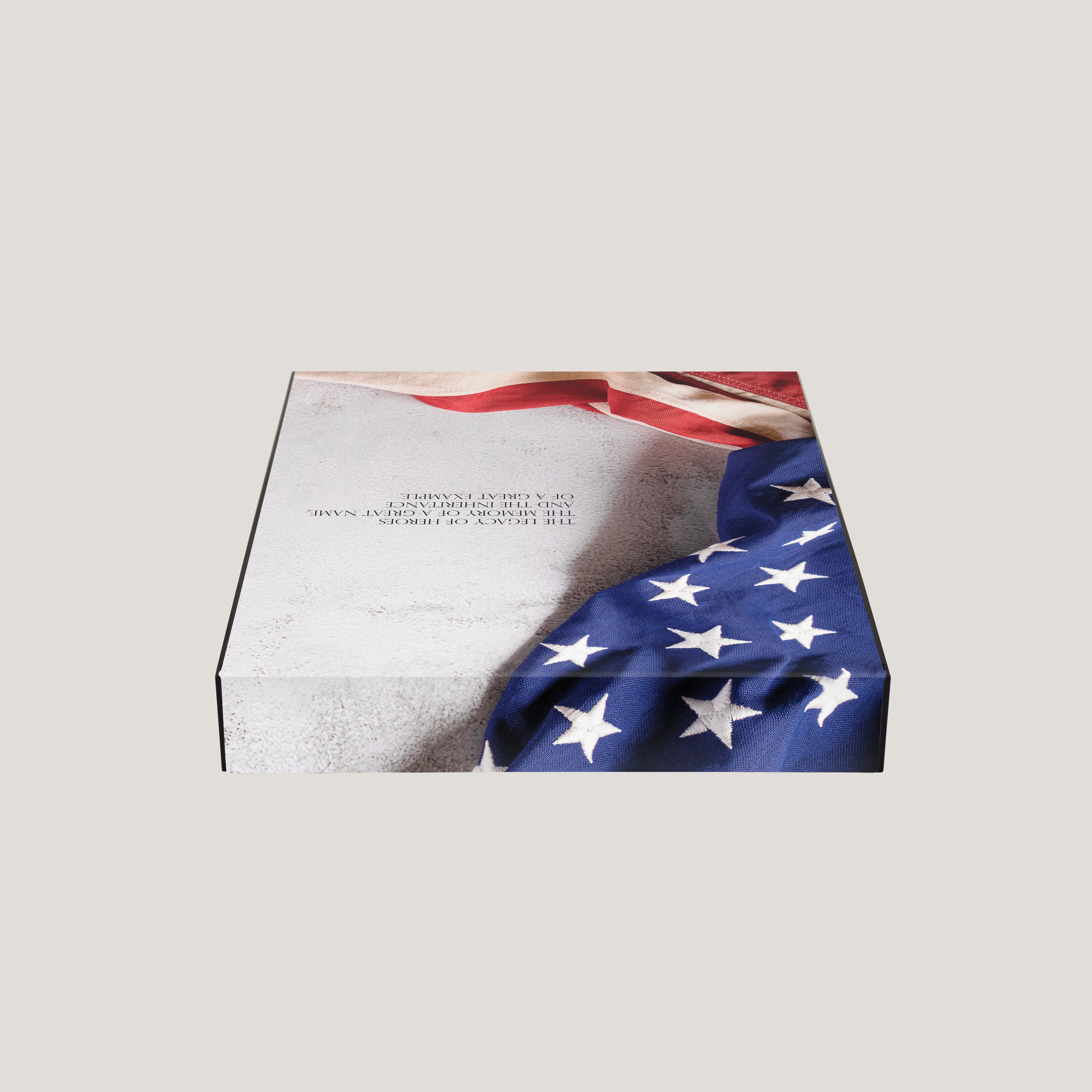 Funeral Veteran 1.5" Keepsake Box (10 Pack)