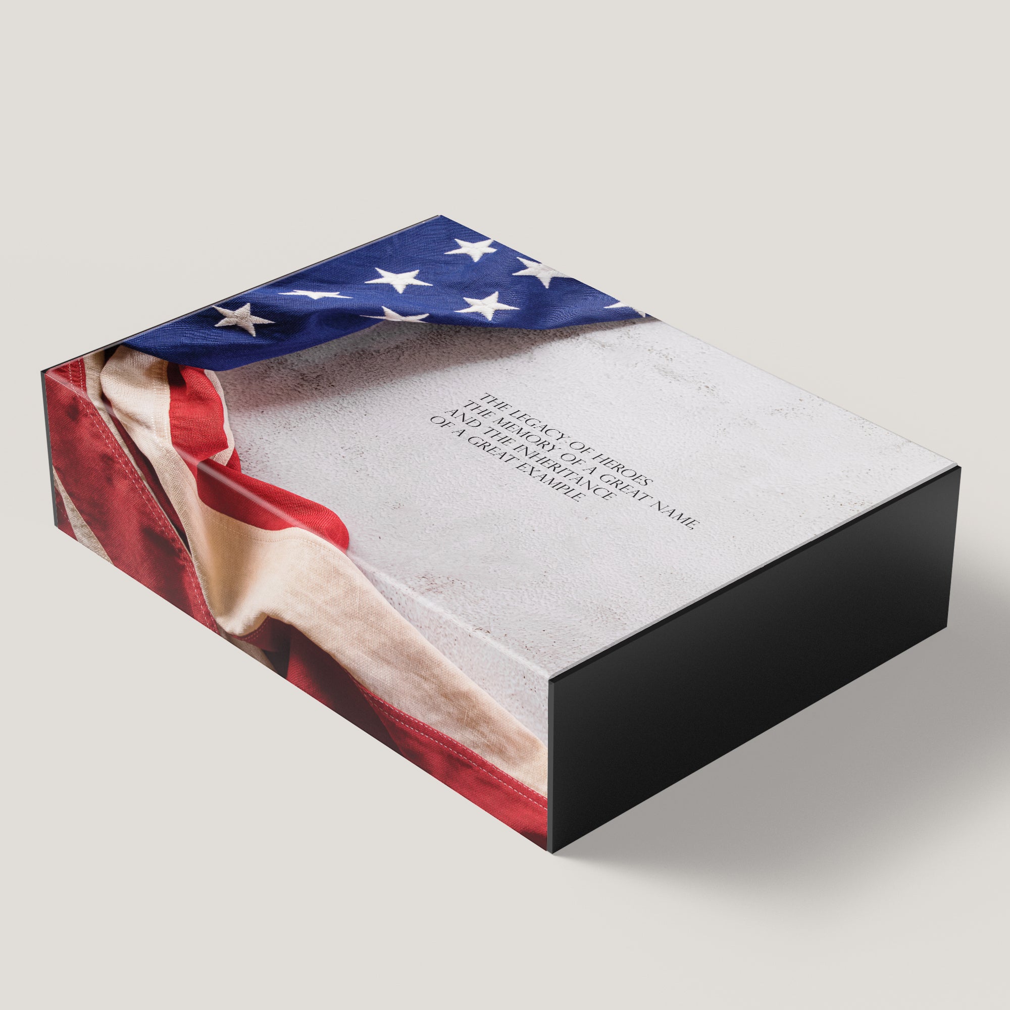 Funeral Veteran 3.5" Keepsake Box (10 Pack)