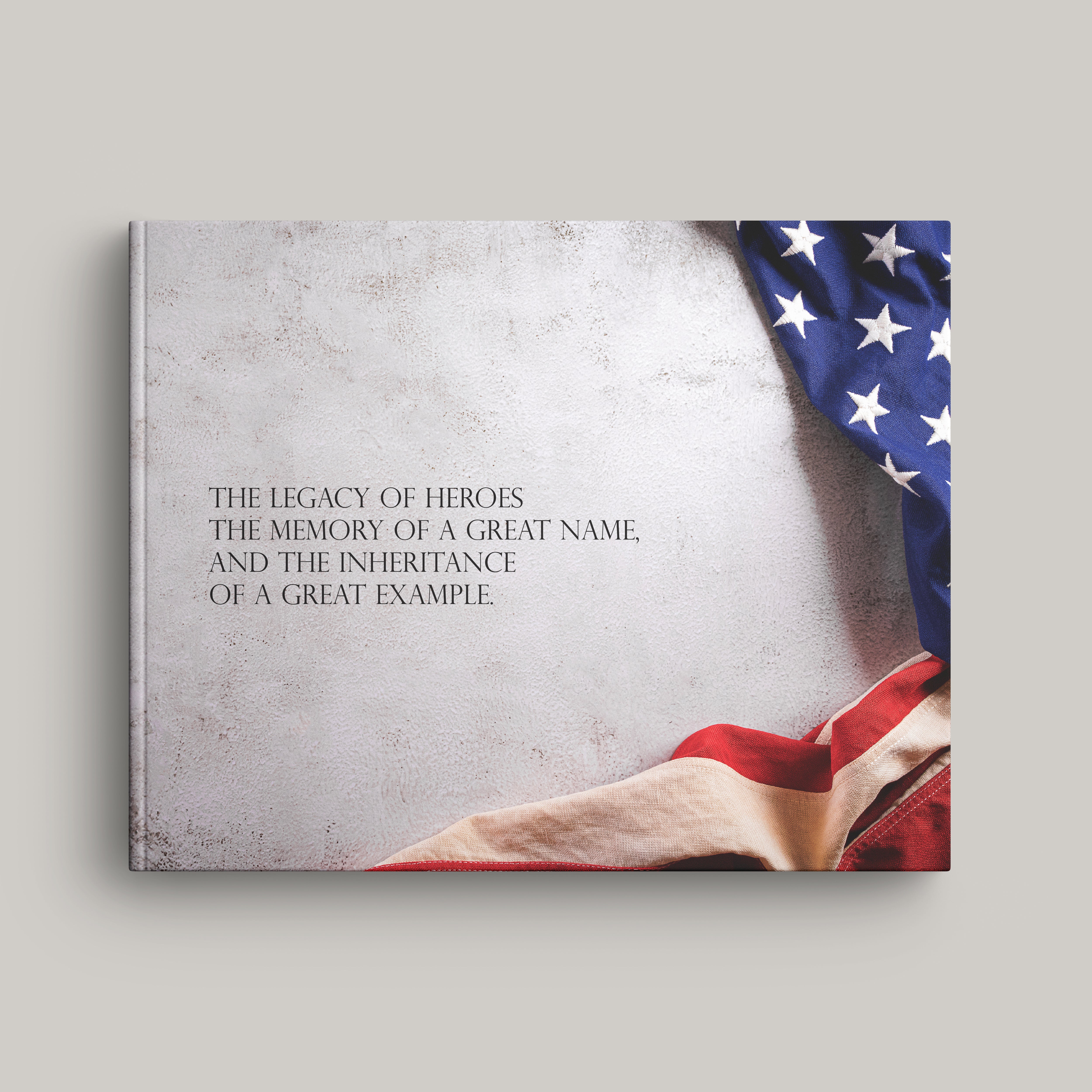 Funeral Veteran Registry Hardcover  (10 Pack)
