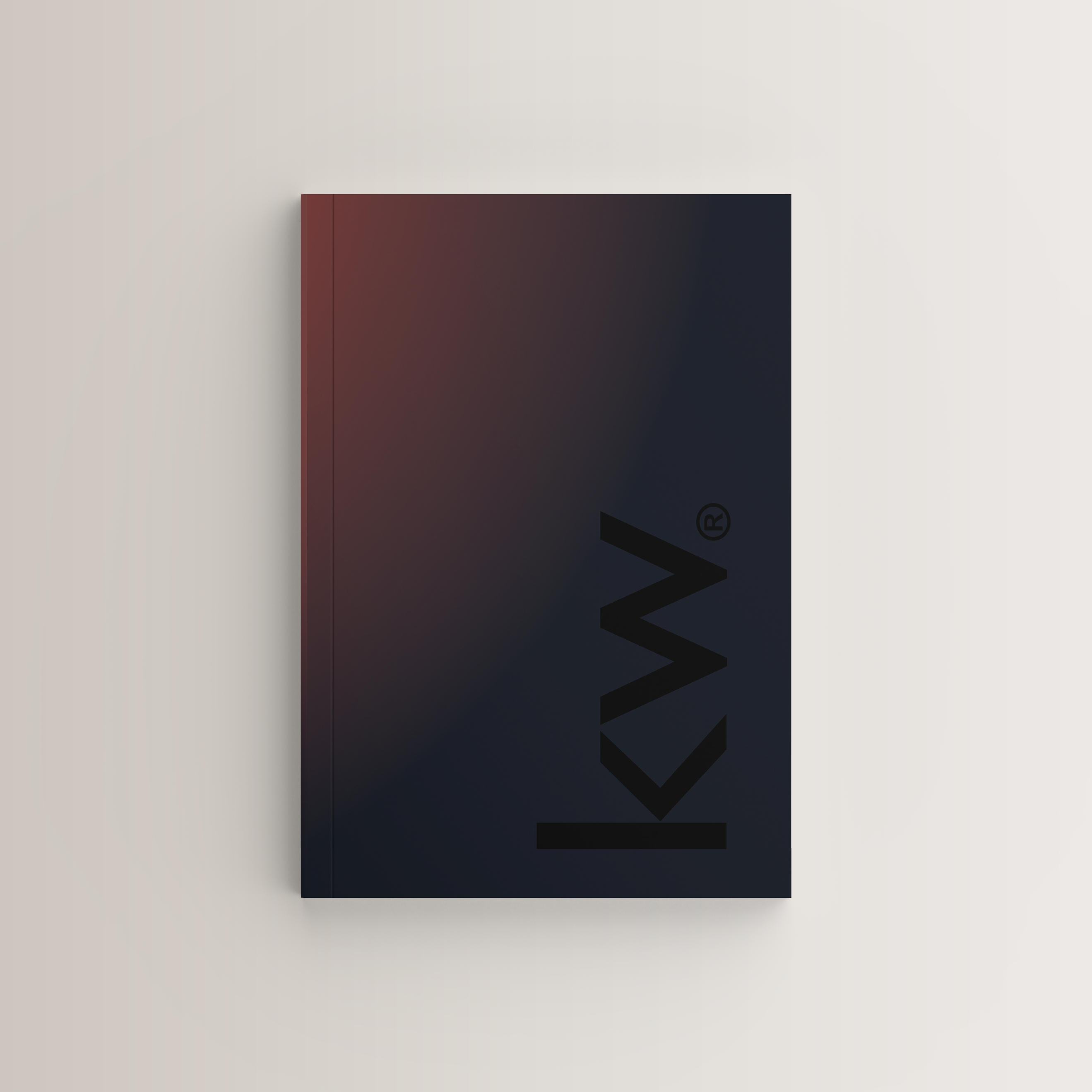 KW Red Ombre Bindable - Lay Flat SOFTCOVER Soft Touch (40 Pack)