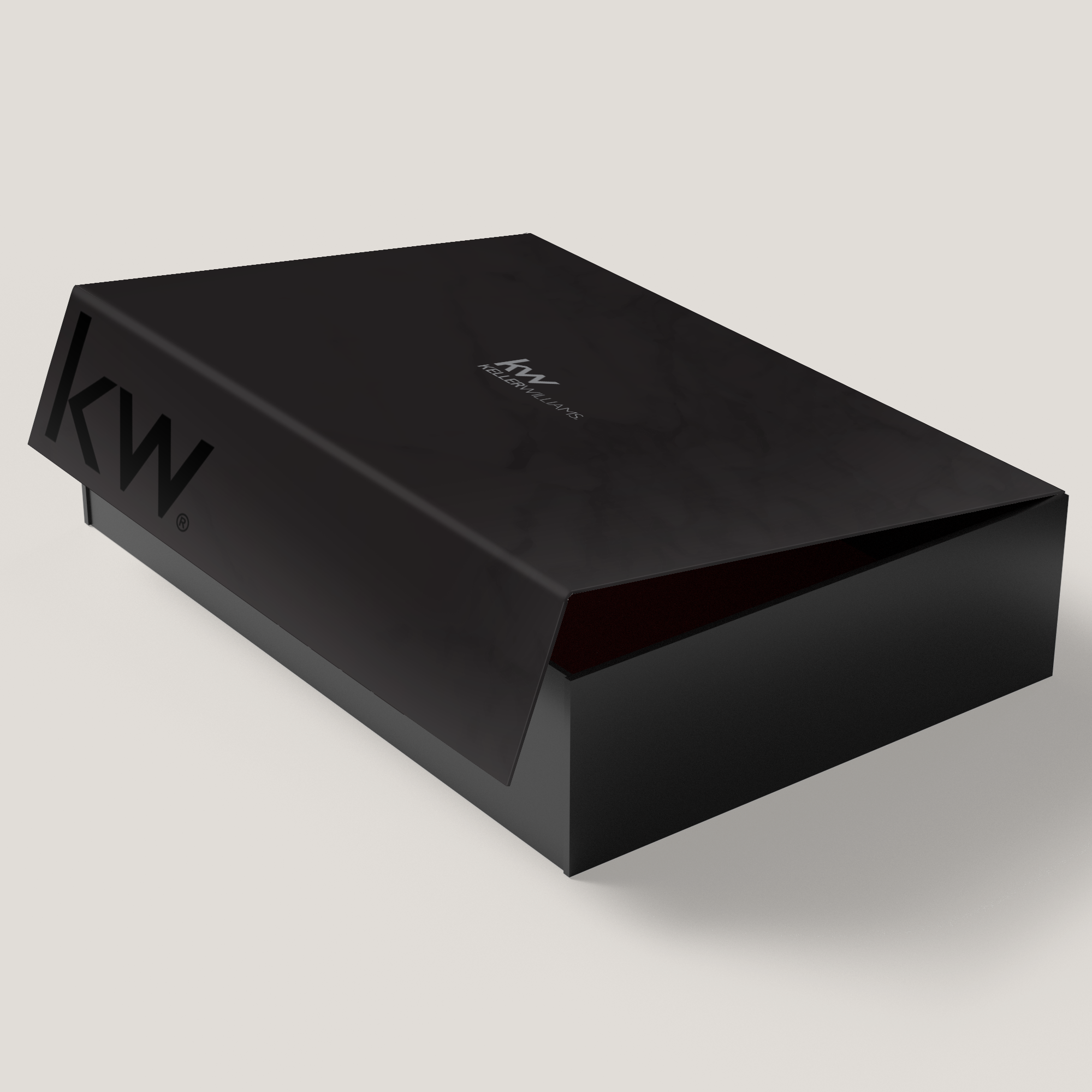 KW Black Marble Large Gift Box (10 Pack)