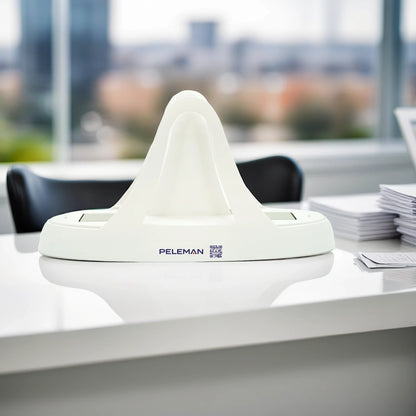 Peleman Unibind 60 Thermal Binding Machine placed on office desk – space saving solution for low traffic document binding