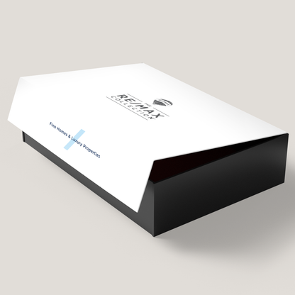 RE/MAX Collection Large Gift Box. Elegant and durable design crafted to present gifts and documents with a premium, professional touch.