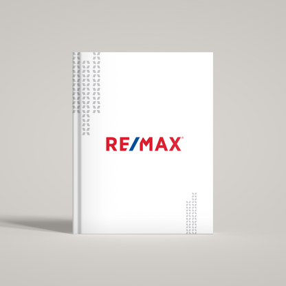 RE/MAX Dawn White Bindable - Lay Flat HARDCOVER Soft Touch (10 Pack)