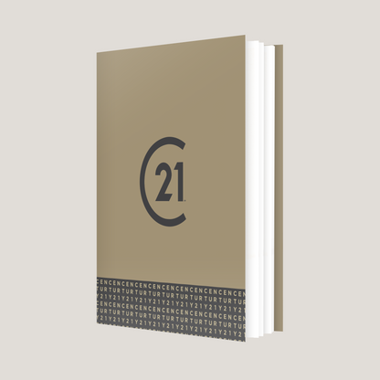 C21 Dark Gold Bar - Lay Flat SOFTCOVER - CLEARANCE (40 Pack)
