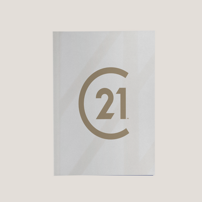 C21 Logo Window - Lay Flat POCKET FOLDER - CLEARANCE (40 Pack)