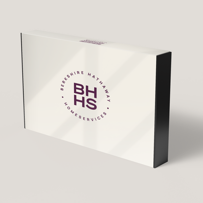 BHHS Tan 1.75 Presentation Box (10 Pack). Neutral tan finish with durable design, perfect for client presentations.