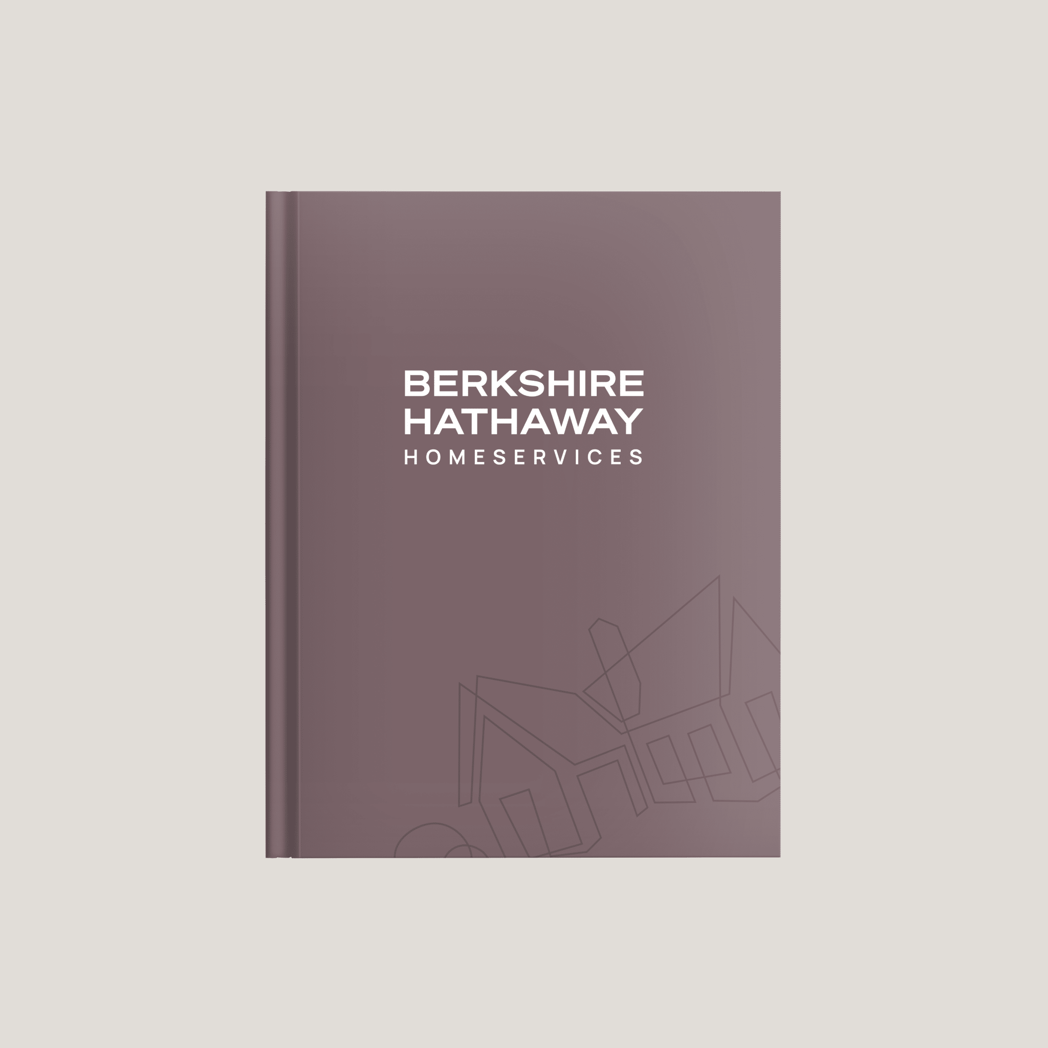 BHHS Dove - Lay Flat HARDCOVER Soft Touch (10 Pack) - Peleman Industries Inc. - 