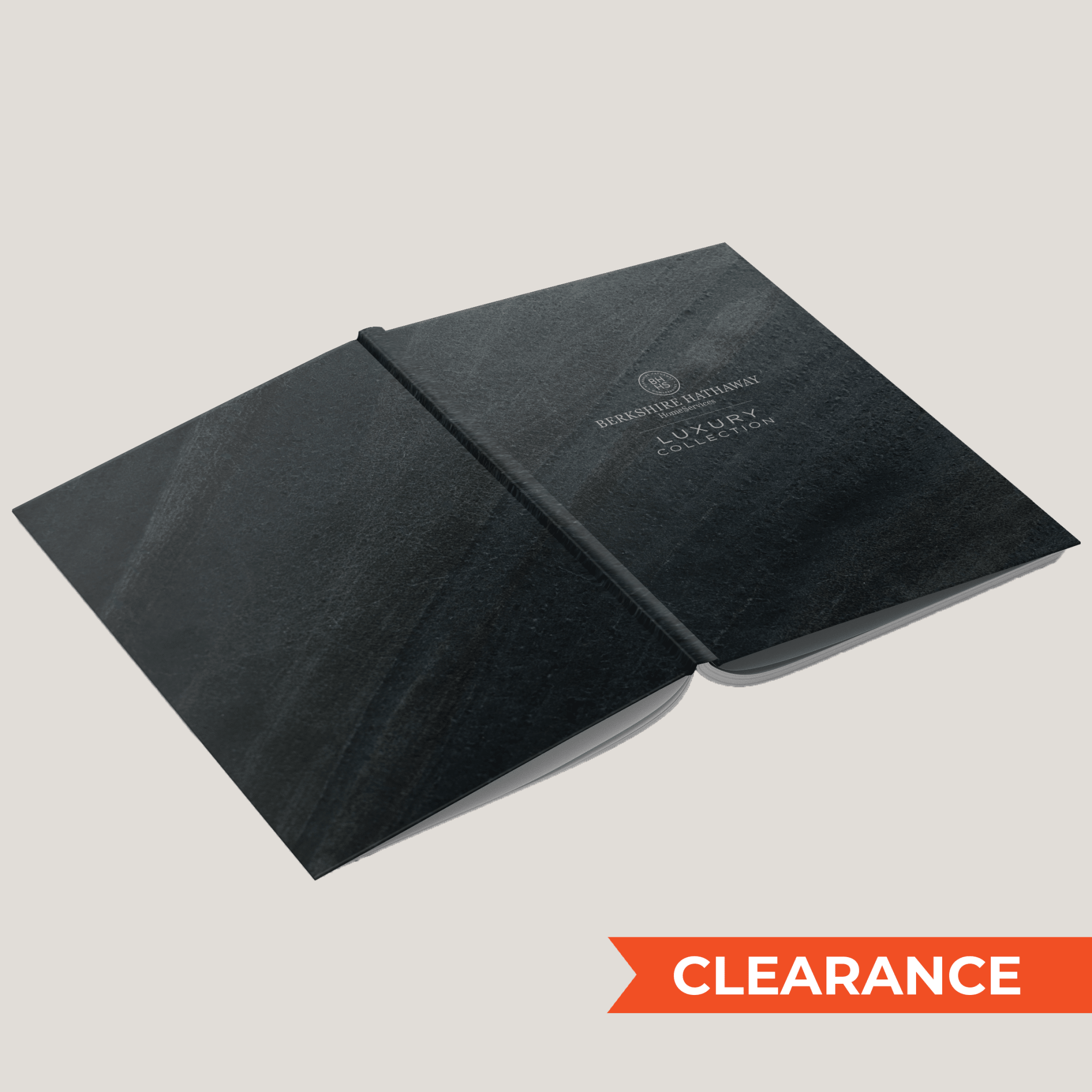 BHHS Luxury Texture - Lay Flat HARDCOVER - CLEARANCE (10 Pack) - Peleman Industries Inc. - 