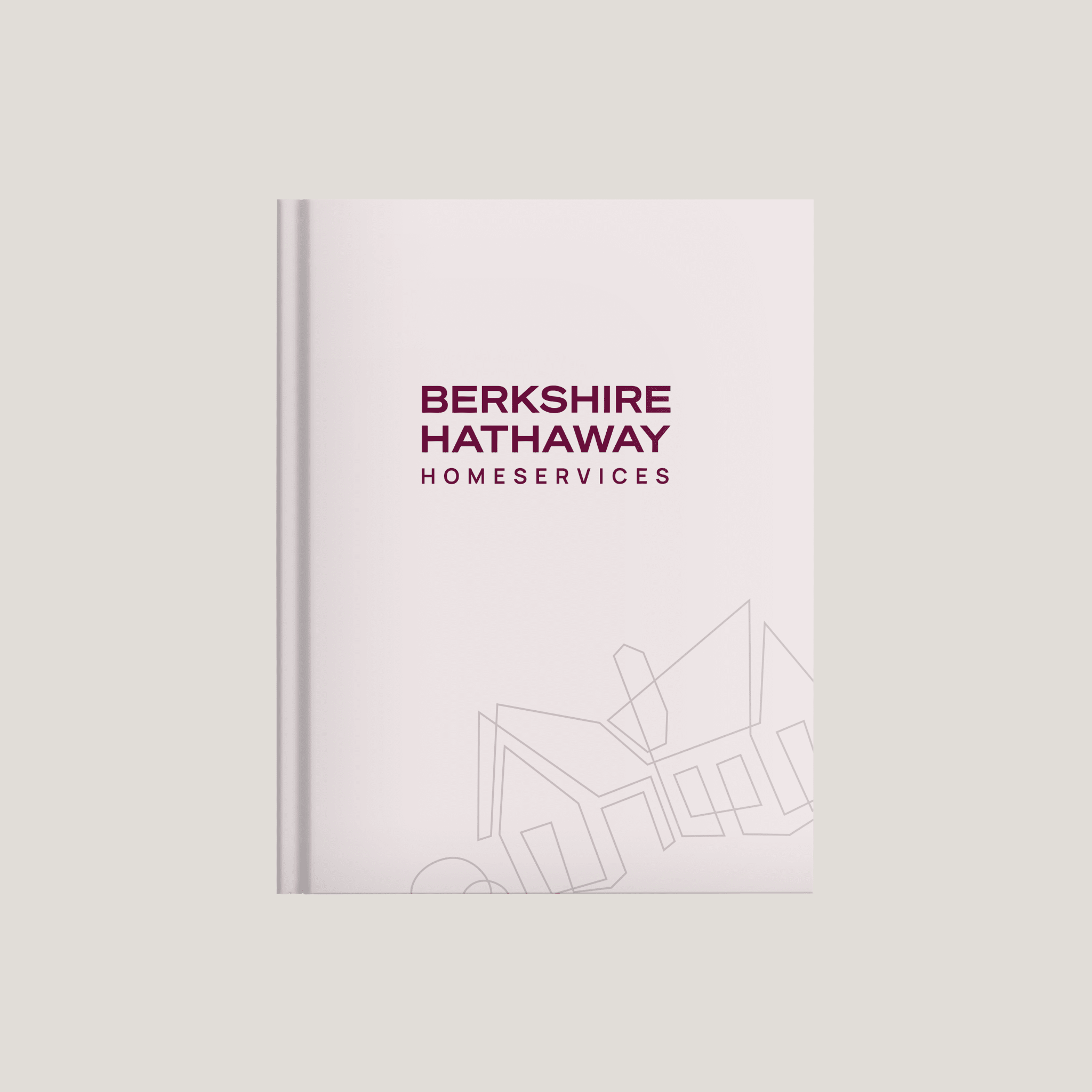 BHHS Rose - Lay Flat HARDCOVER Soft Touch (10 Pack) - Peleman Industries Inc. - 