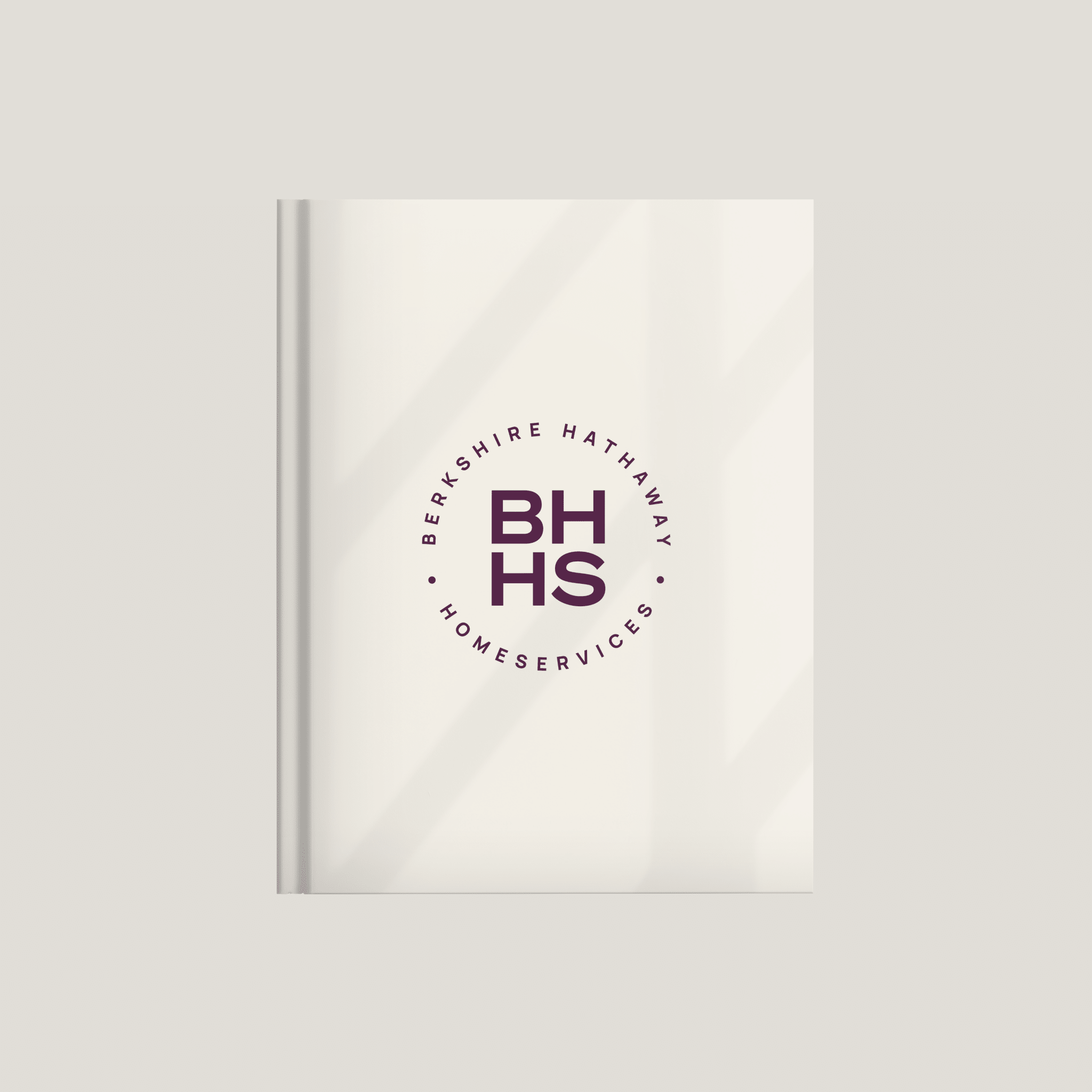 BHHS Tan - Lay Flat HARDCOVER Soft Touch (10 Pack) - Peleman Industries Inc. - 