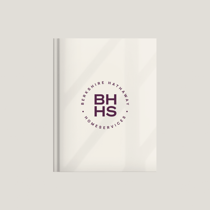 BHHS Tan - Lay Flat HARDCOVER Soft Touch (10 Pack) - Peleman Industries Inc. - 