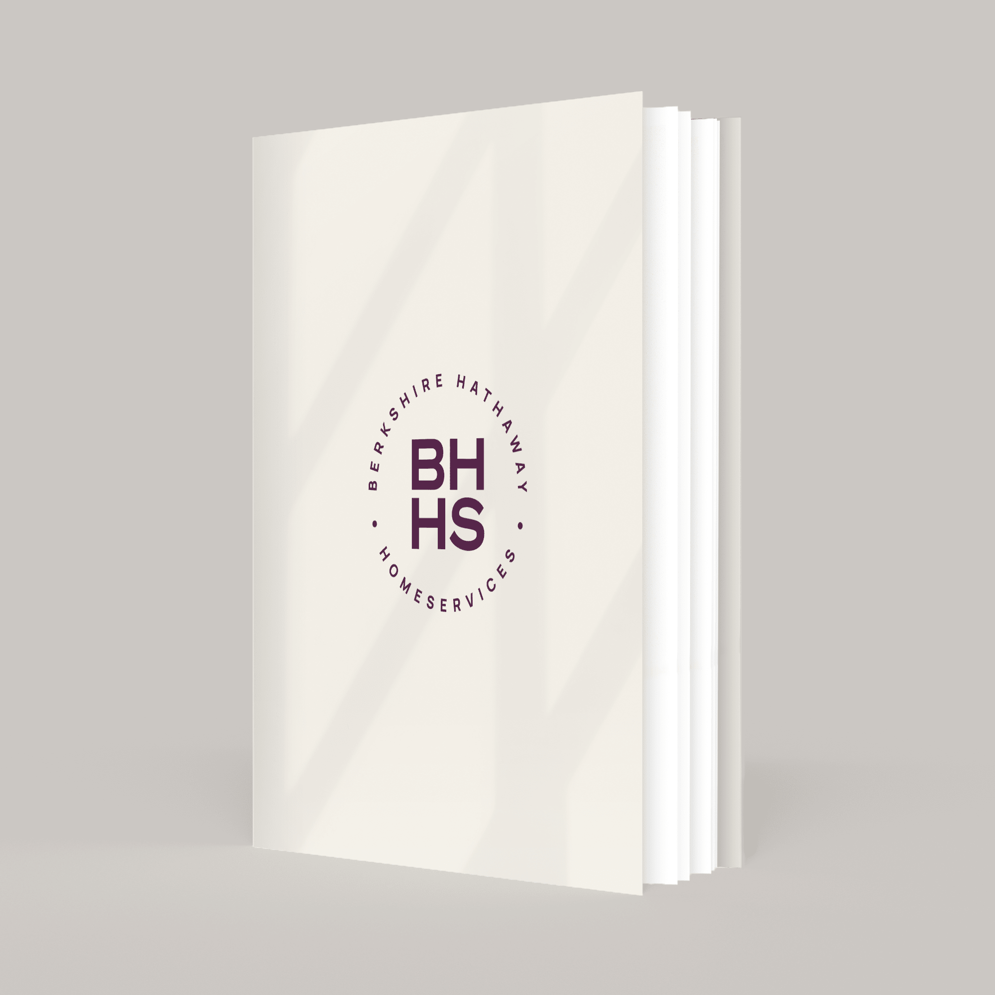 BHHS Tan - Lay Flat SOFTCOVER Soft Touch (40 Pack) - Peleman Industries Inc. - 