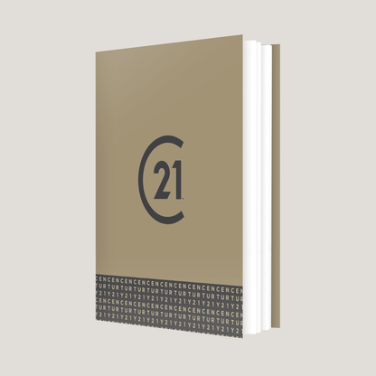 C21 Dark Gold Bar - Lay Flat SOFTCOVER - CLEARANCE (40 Pack) - Peleman Industries Inc. - 