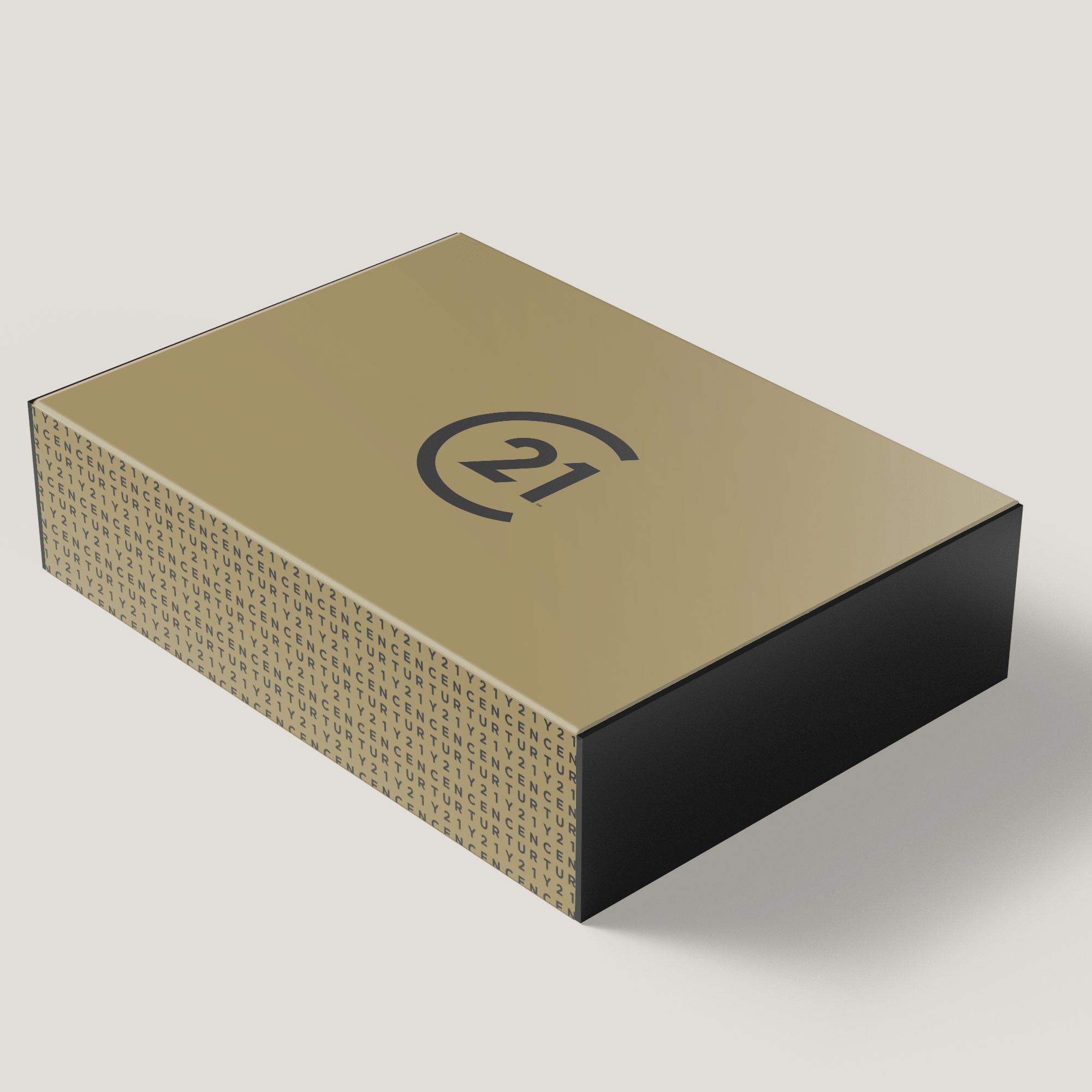 C21 Gilded Large Gift Box (10 Pack) - Peleman Industries Inc. - 