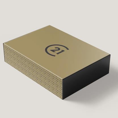 C21 Gilded Large Gift Box (10 Pack) - Peleman Industries Inc. - 