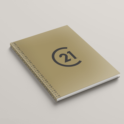 C21 Gilded - Lay Flat HARDCOVER Soft Touch (10 Pack) - Peleman Industries Inc. - 