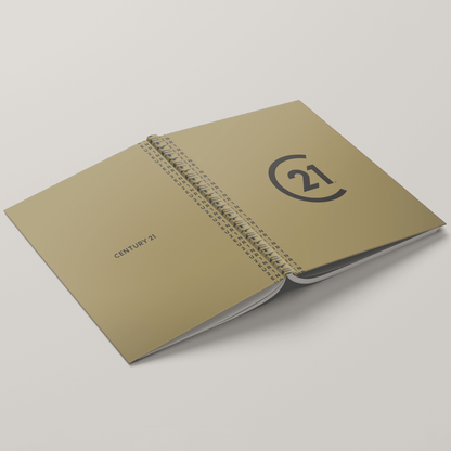 C21 Gilded - Lay Flat HARDCOVER Soft Touch (10 Pack) - Peleman Industries Inc. - 