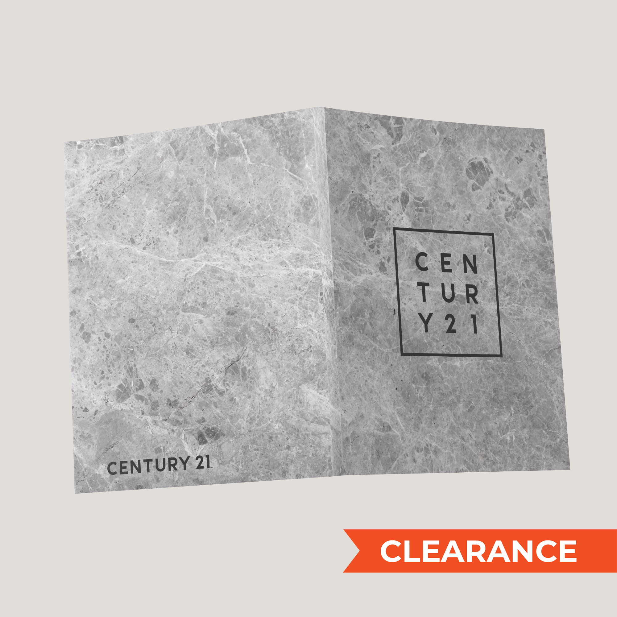 C21 Grey Marble - Lay Flat SOFTCOVER - CLEARANCE (40 Pack) - Peleman Industries Inc. - 