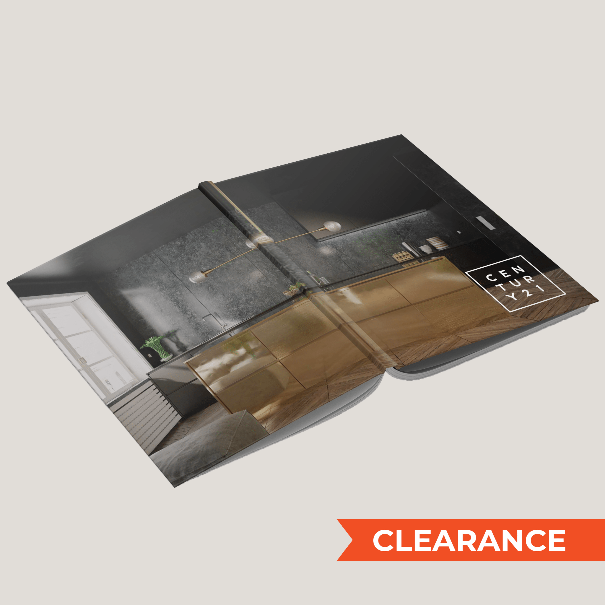 C21 Kitchen - Lay Flat HARDCOVER - CLEARANCE (10 Pack) - Peleman Industries Inc. - 