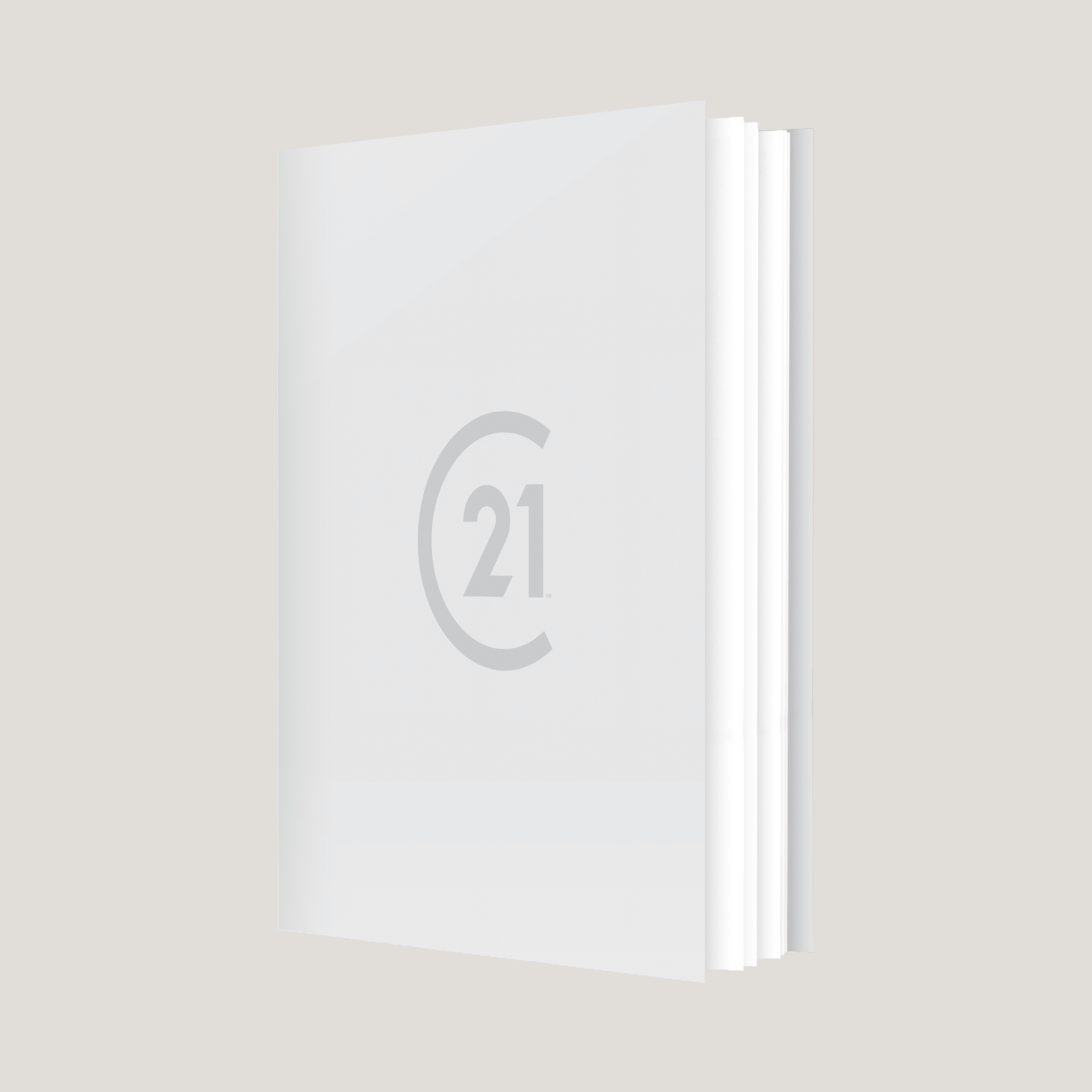C21 Light Grey - Lay Flat SOFTCOVER - CLEARANCE (40 Pack) - Peleman Industries Inc. - 