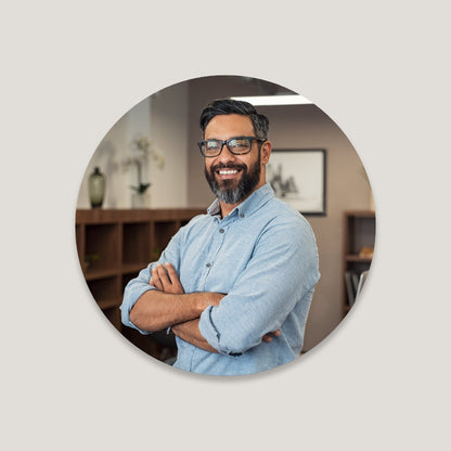 Circle Print in Plates (10 Pack) - Peleman Industries Inc. - 1.18in Round - 