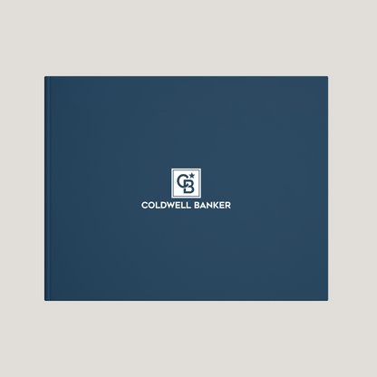 Coldwell Banker Landscape Hardcovers (Pack of 10) - Peleman Industries Inc. - 80 Spine - 60 Sheet Capacity - Option 2 - 