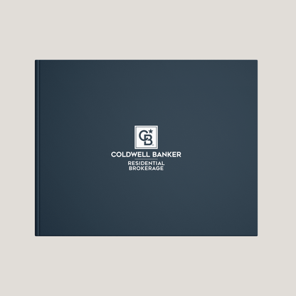 Coldwell Banker Landscape Hardcovers (Pack of 10) - Peleman Industries Inc. - 80 Spine - 60 Sheet Capacity - Option 4 - 