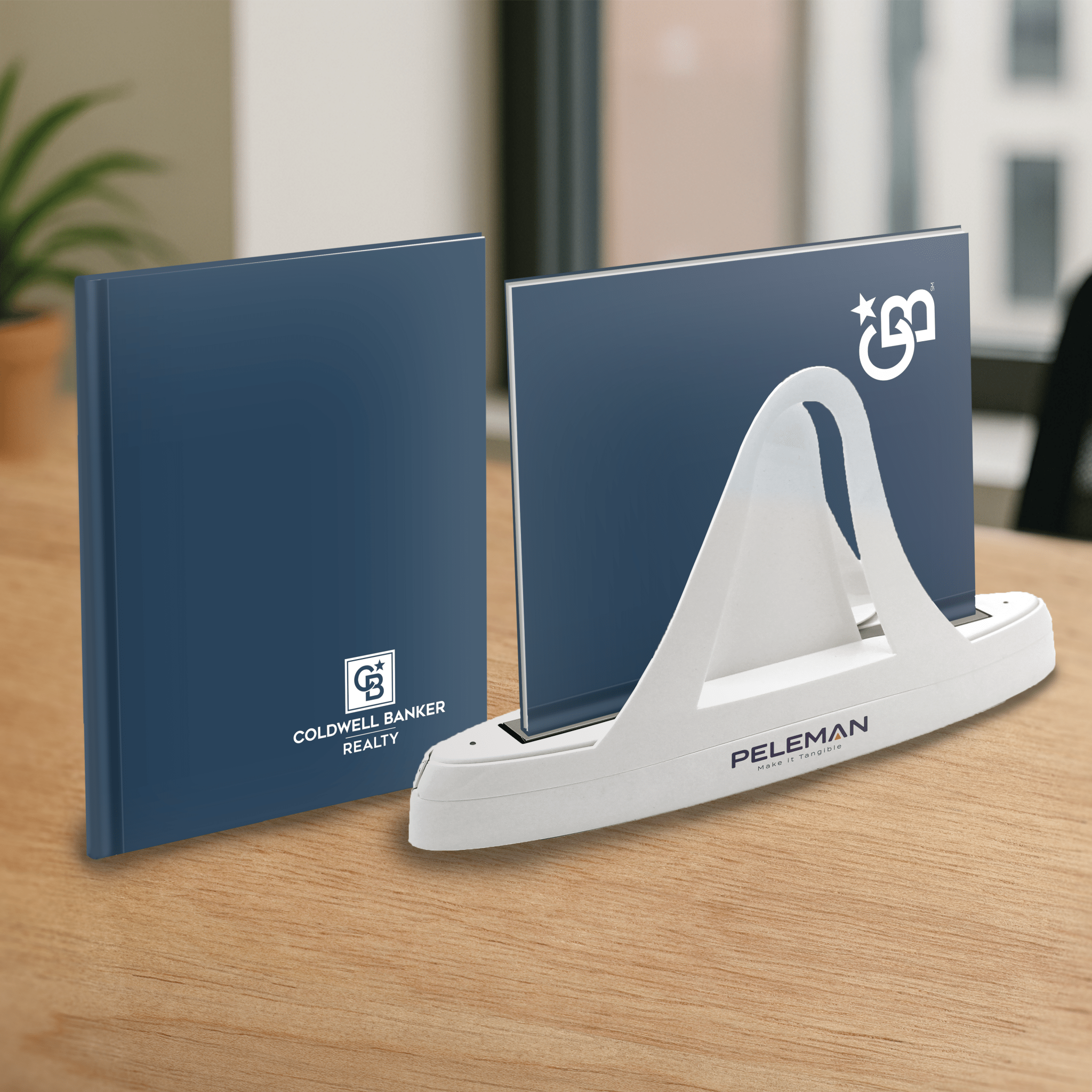 Coldwell Banker Portrait Hardcovers (Pack of 10) - Peleman Industries Inc. - 40 Spine/30 Sheet - Mid Center - Option 1