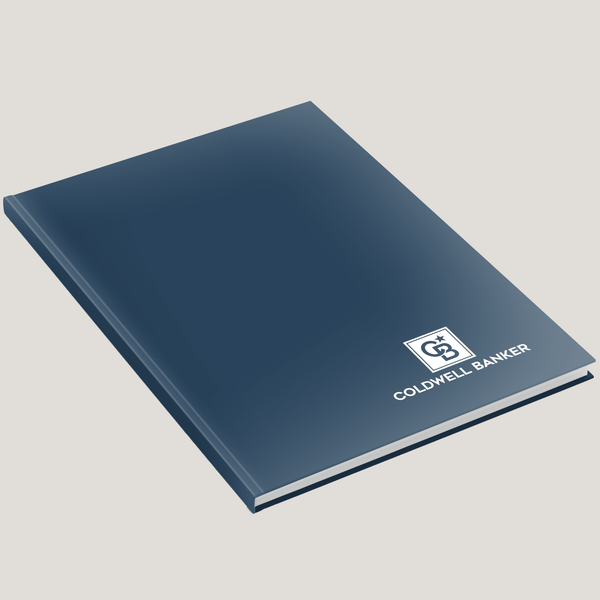 Coldwell Banker Portrait Hardcovers (Pack of 10) - Peleman Industries Inc. - 60 Spine/40 Sheet - Bottom Right - Option 2