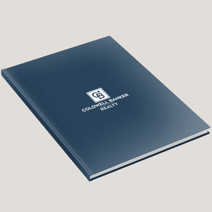 Coldwell Banker Portrait Hardcovers (Pack of 10) - Peleman Industries Inc. - 60 Spine/40 Sheet - Mid Center - Option 5