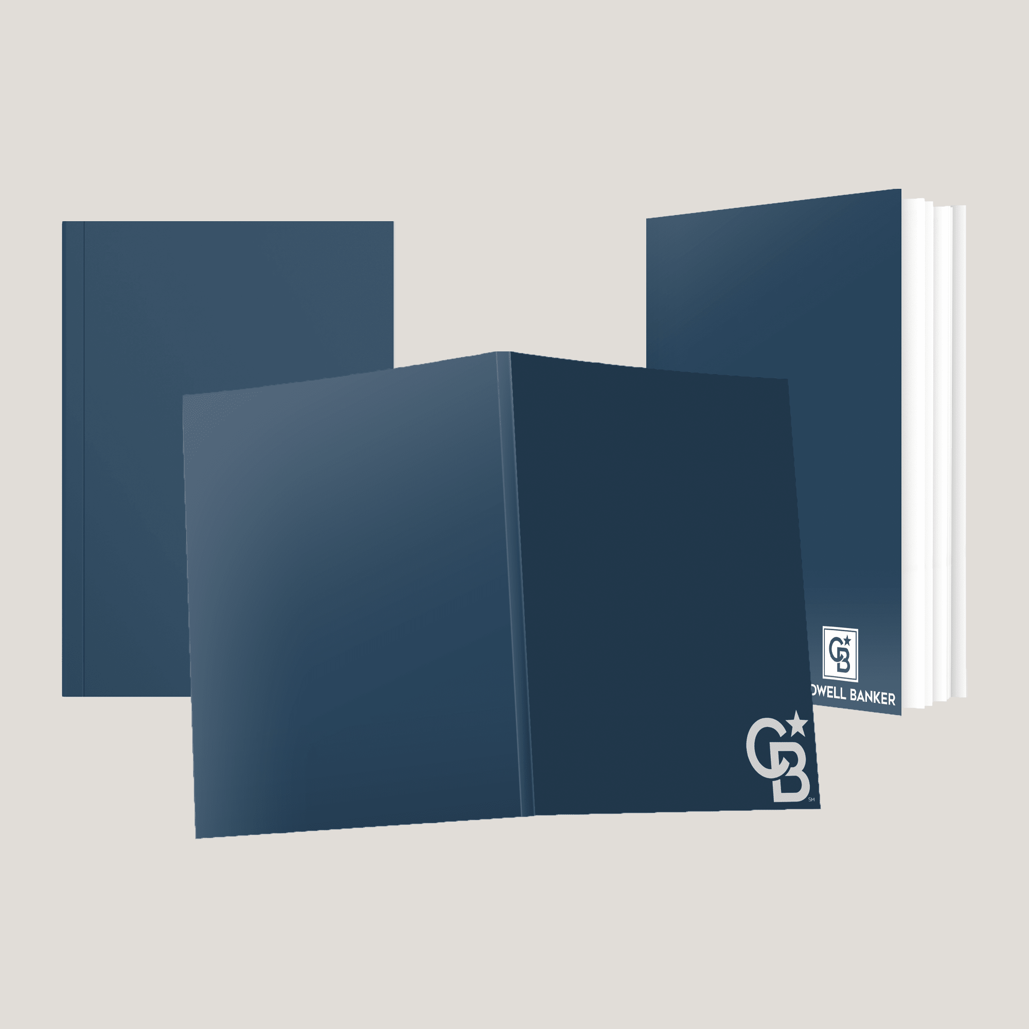 Coldwell Banker Softcovers (Pack of 40) - Peleman Industries Inc. - 40 Spine - 30 Sheet Capacity - Option 1 - 