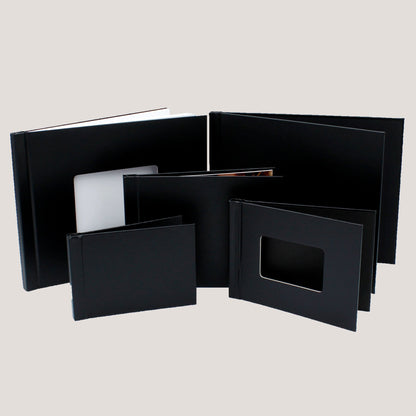 Eco Black Clamp Binding Photobooks - Peleman Industries Inc. - 4x6 inch - No Window - 