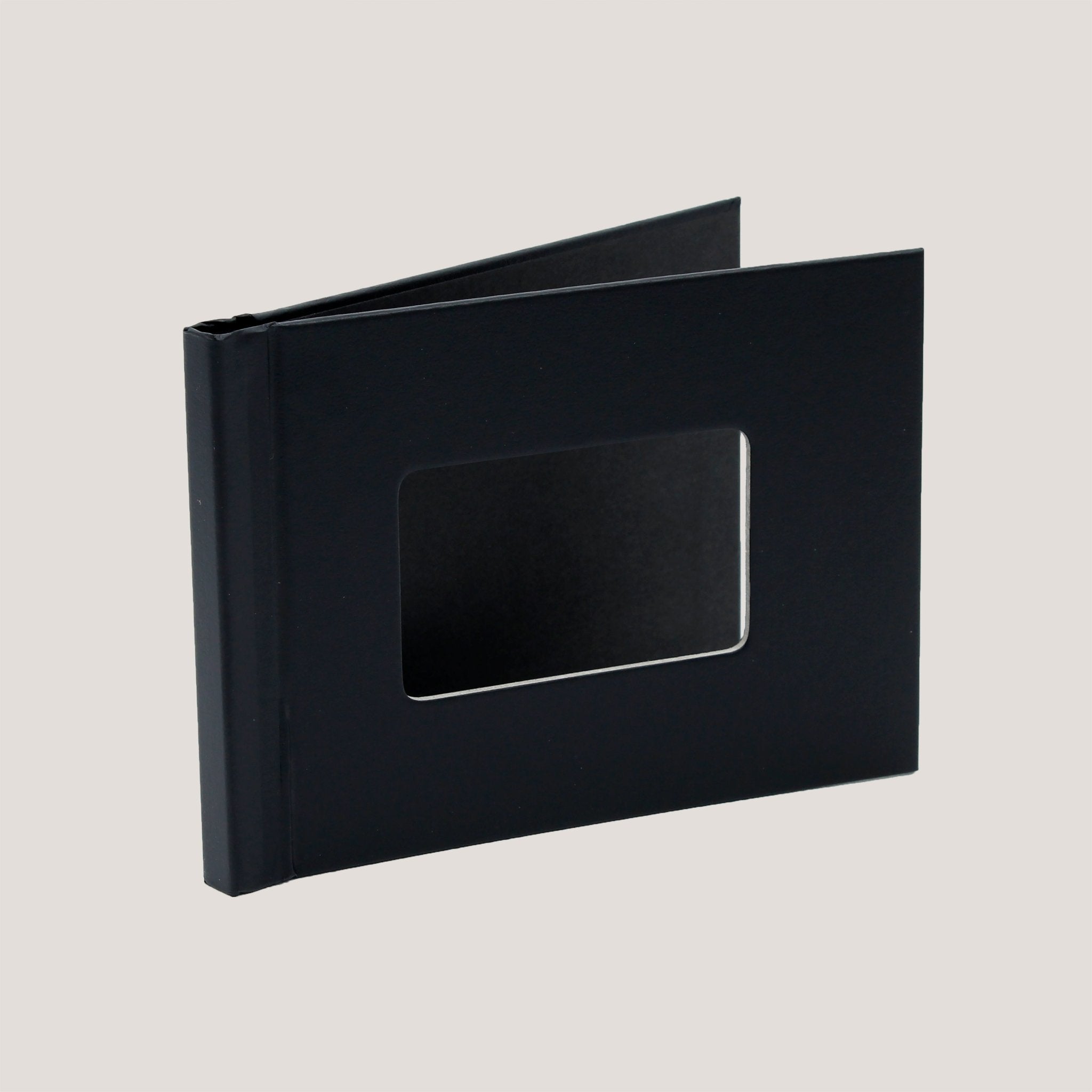 Eco Black Clamp Binding Photobooks - Peleman Industries Inc. - 5x7 inch - Window - 