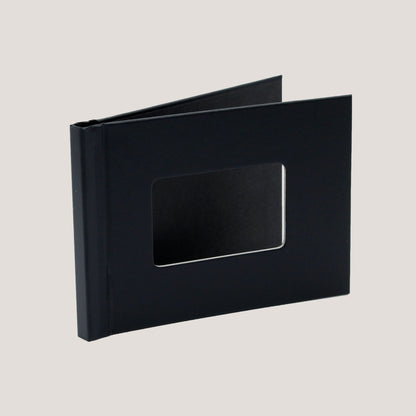 Eco Black Clamp Binding Photobooks - Peleman Industries Inc. - 5x7 inch - Window - 