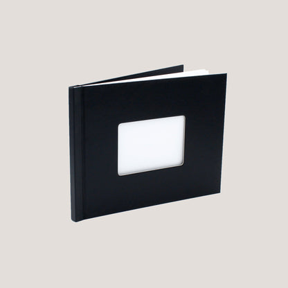 Eco Black Clamp Binding Photobooks - Peleman Industries Inc. - 8.5x11 inch (Landscape) - Window - 