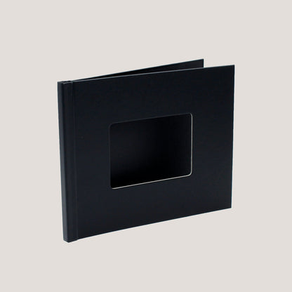 Eco Black Clamp Binding Photobooks - Peleman Industries Inc. - 8x10 inch - Window - 