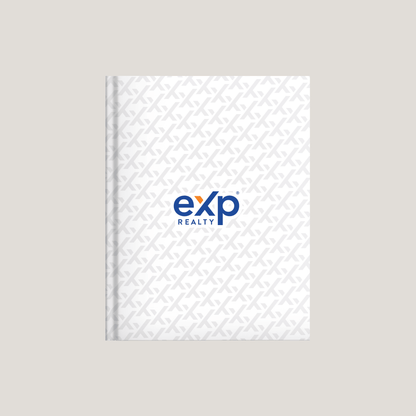 eXp Blue/Orange - Lay Flat HARDCOVER - CLEARANCE (10 Pack) - Peleman Industries Inc. - 