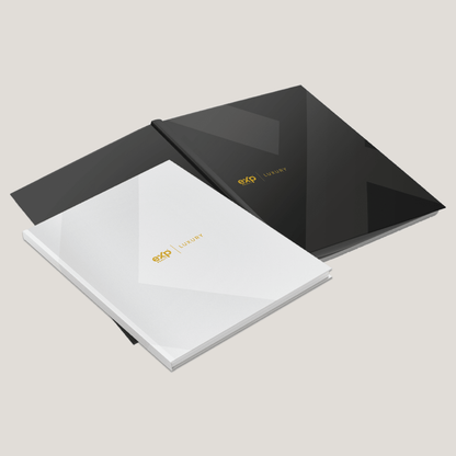 eXp Luxury Hardcovers (10 Pack) - Peleman Industries Inc. - Black Onyx (Luxury) - 
